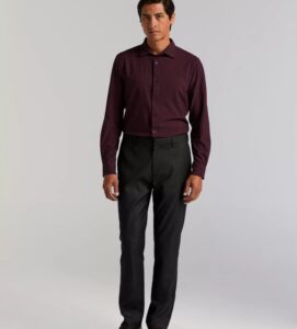 Perry Ellis Portfolio Men's Modern-Fit Sharkskin Dress Pants $17.99 19 Perry Ellis Portfolio
