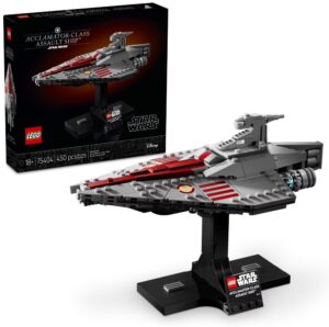 LEGO Star Wars Acclamator-Class Assault Ship Building Set $39.99 10 LEGO