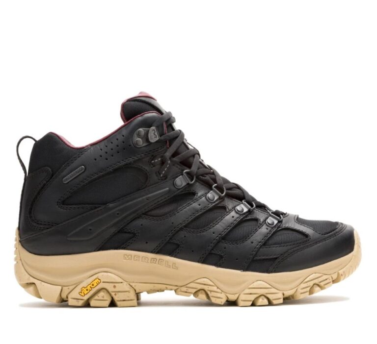 Merrell Men's Moab 3 Luxe Leather Mid Waterproof Shoes $85.19 15 Merrell