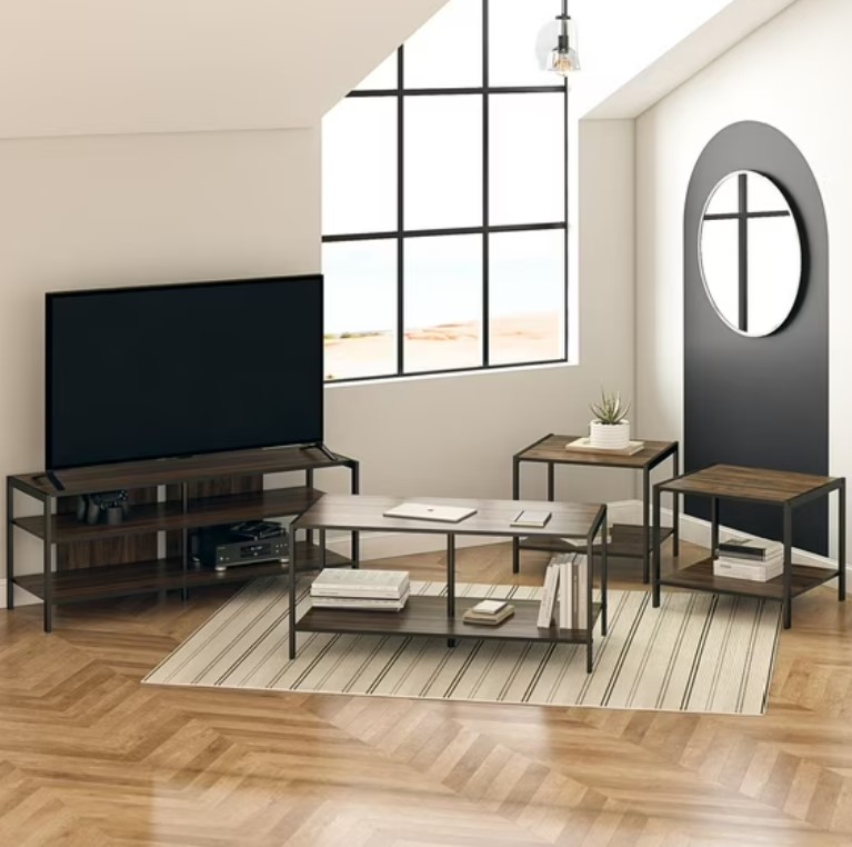 4-Piece Mainstays Living Room in a Box Set $67.60 17 Mainstays