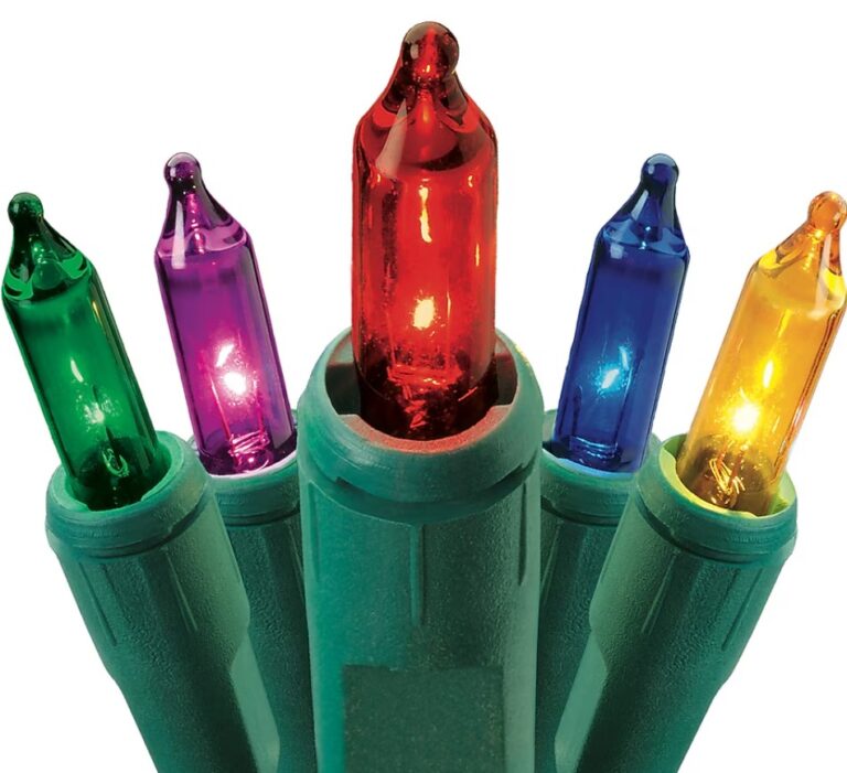 100-Count GE 20.6ft Multi-Color Incandescent String Christmas Lights $1.50 13 GE