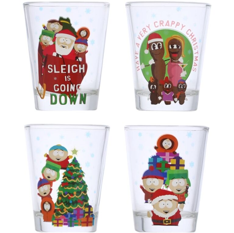 4-Piece South Park 1.5oz Christmas Mini Glass Set $4.12 19 South Park