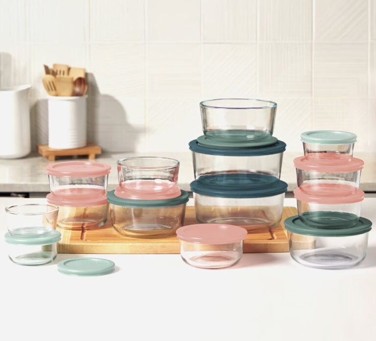 28-Piece Pyrex Simply Store Glass Storage Set with Lids $23.98 11 Pyrex Simply Store