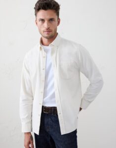 Banana Republic Factory Men's Slim-Fit Fine Wale Corduroy Shirt $8.98 1 Banana Republic Factory