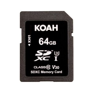 Koah Ultimate 64GB SDHC Memory Card $3.99 19 Koah