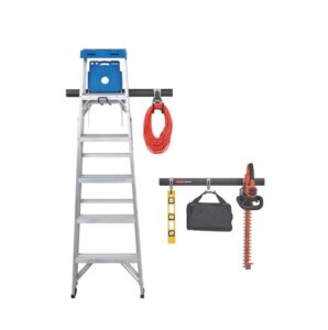 7-Piece Rubbermaid 36" FastTrack Garage Steel Multipurpose Storage Rail System $24.99 9 Rubbermaid