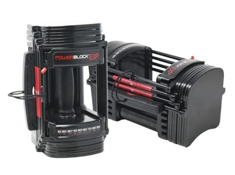 PowerBlock EXP Stage 1 Adjustable Dumbbell Set (5-50 lbs, Pair) $249.99 8 PowerBlock