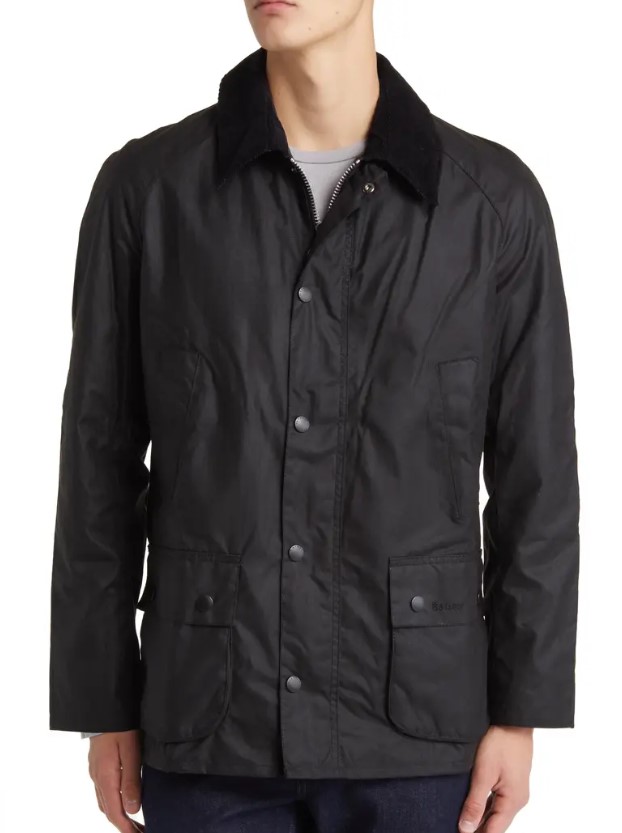 Barbour Ashby Waxed Cotton Jacket $278.59 19 Barbour