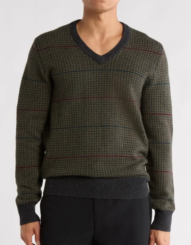Brooks Brothers Men's Wool Vintage Houndstooth Sweater $53.97 9 Brooks Brothers