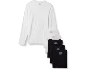 6-Pack Amazon Essentials Men's Cotton Crewneck Undershirts $11.99 19 Amazon Essentials