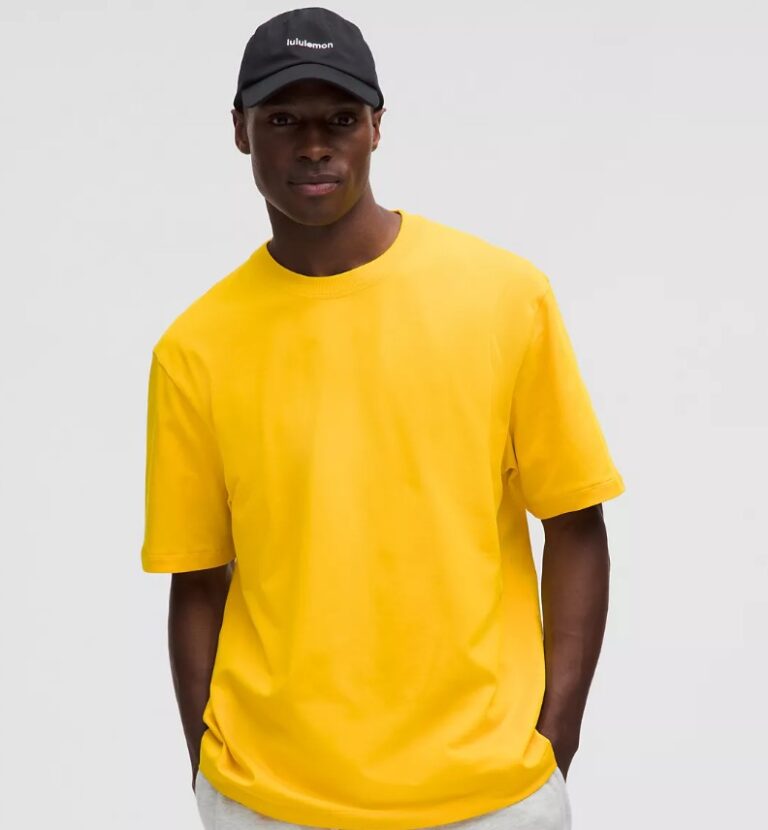 lululemon Men's Heavyweight Cotton Jersey T-Shirt $24 13 lululemon