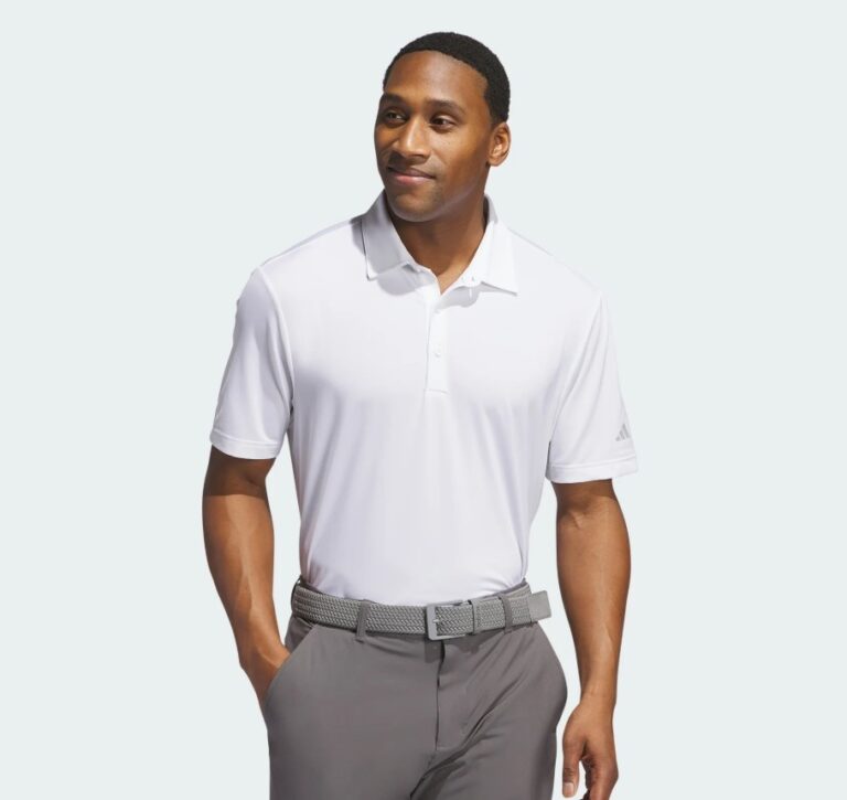 adidas Men's Ultimate365 Solid Polo Shirt $15 11 adidas