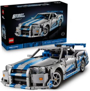 LEGO Technic 2 Fast 2 Furious Nissan Skyline GT-R (R34) Car Building Set $99.81 3 LEGO