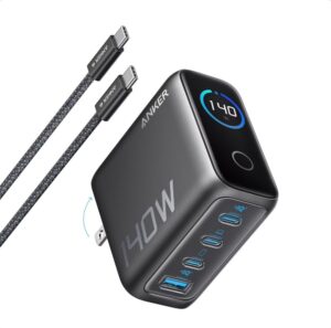 Anker 140W MAX 4-Port USB C Charger with 5ft Cable $64.99 15 Anker