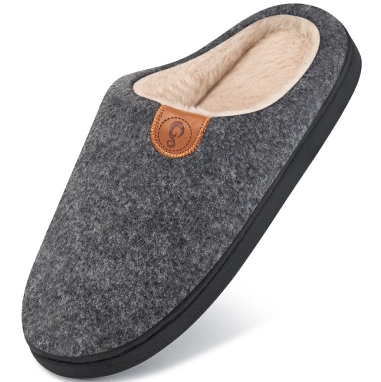 Ecetana Men's Memory Foam Warm House Slippers $9.99 11 Ecetana