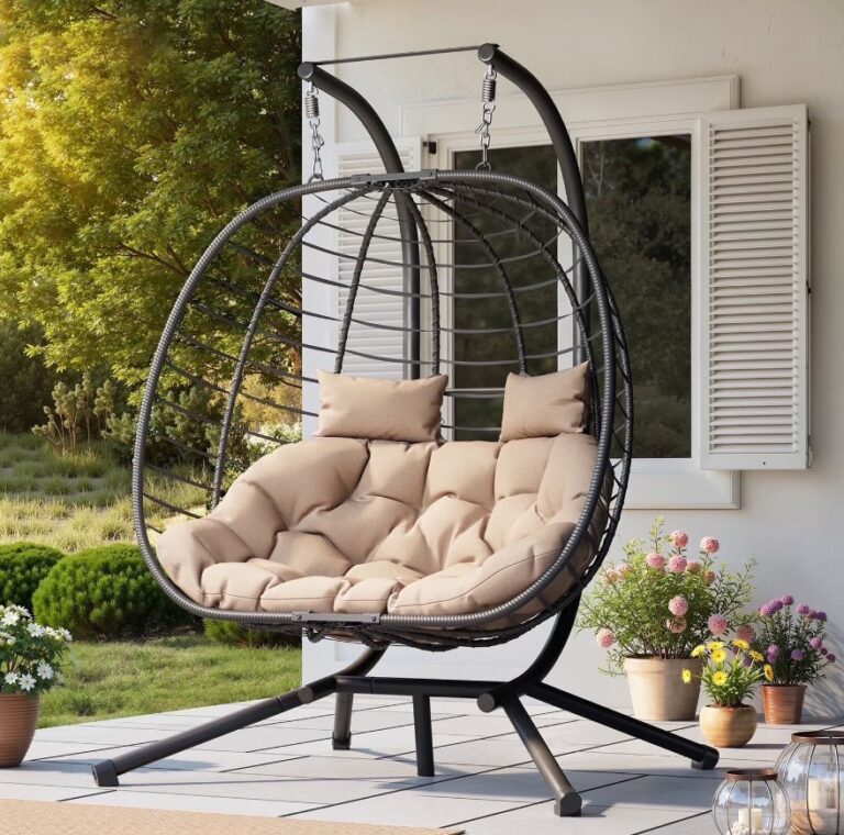 Amopatio 2-Person Hanging Egg Chair $168.85 19 Amopatio