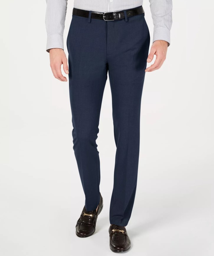 Kenneth Cole Reaction Men's Gabardine Flat-Front Dress Pants $19.99 7 Kenneth Cole Reaction
