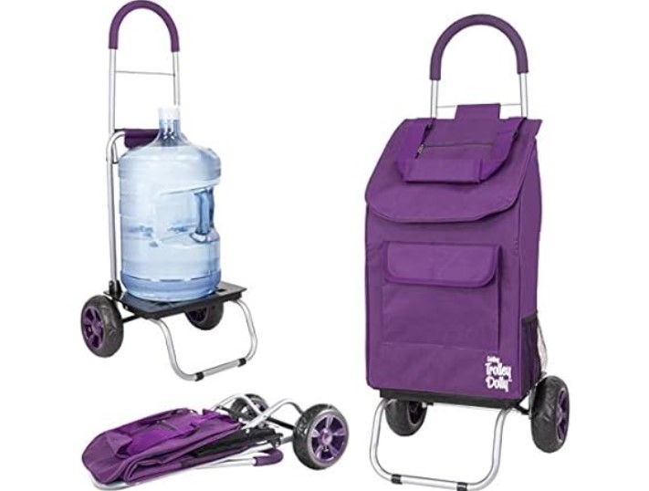 Dbest Products Trolley Dolly Foldable Shopping Cart $24.99 1 Dbest Products
