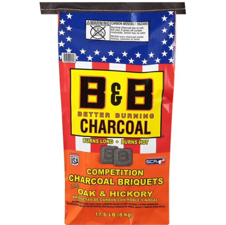 B&B Charcoal 17.6lbs Competition Oak Charcoal Briquets $9.97 1 B&B Charcoal