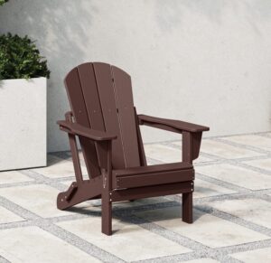 WestinTrends Malibu Outdoor Folding HDPE Adirondack Deck Chair $79.99 20 WestinTrends