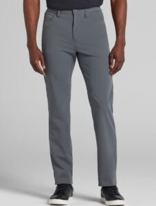 Awearness Kenneth Cole Men's CHILLFLEX Modern Fit Stretch Ripstop Dobby 5-Pocket Pants $16.99 21 Awearness Kenneth Cole
