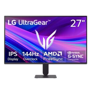 LG 27G411A-B 27" UltraGear FHD 144Hz Gaming Monitor $89 1 LG