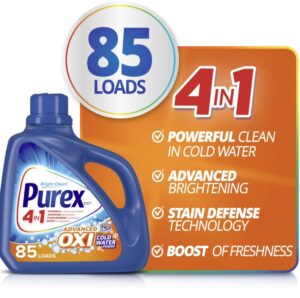 Purex 128oz Advanced Oxi Power Liquid Detergent + $3 Walmart Cash $8.97 21 Purex