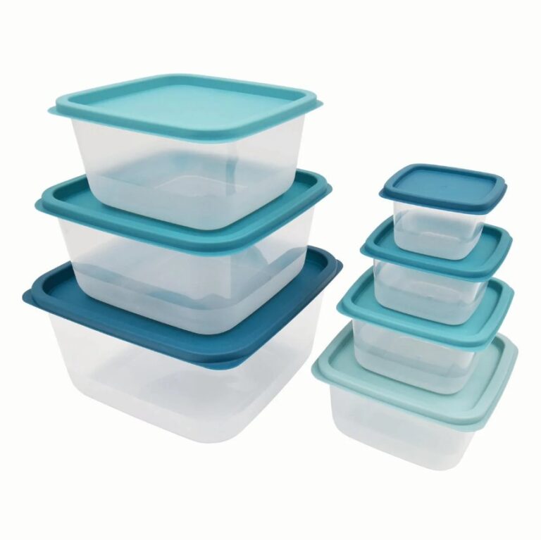 14-Piece Mainstays Teal Plastic Food Storage Set $3.58 19 Mainstays