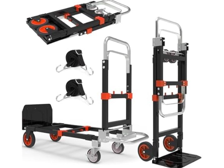 Doerpuz 3-in-1 Heavy Duty Folding Hand Truck $68.99 7 Doerpuz
