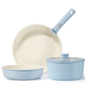 5-Piece Carote Nonstick Pots & Pans Cookware Set $19.99 13 Carote