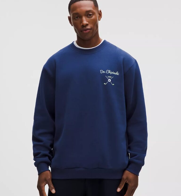 lululemon Men's Steady State Crew (Chipinski Golf Crest) $59 17 lululemon