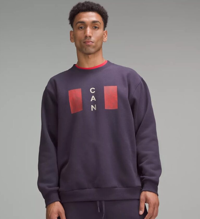 lululemon Men's Team Canada Steady State Crew $29 7 lululemon