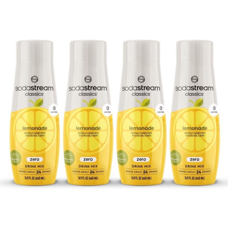4-Pack SodaStream 14.9oz Classics Drink Mix $8 17 SodaStream