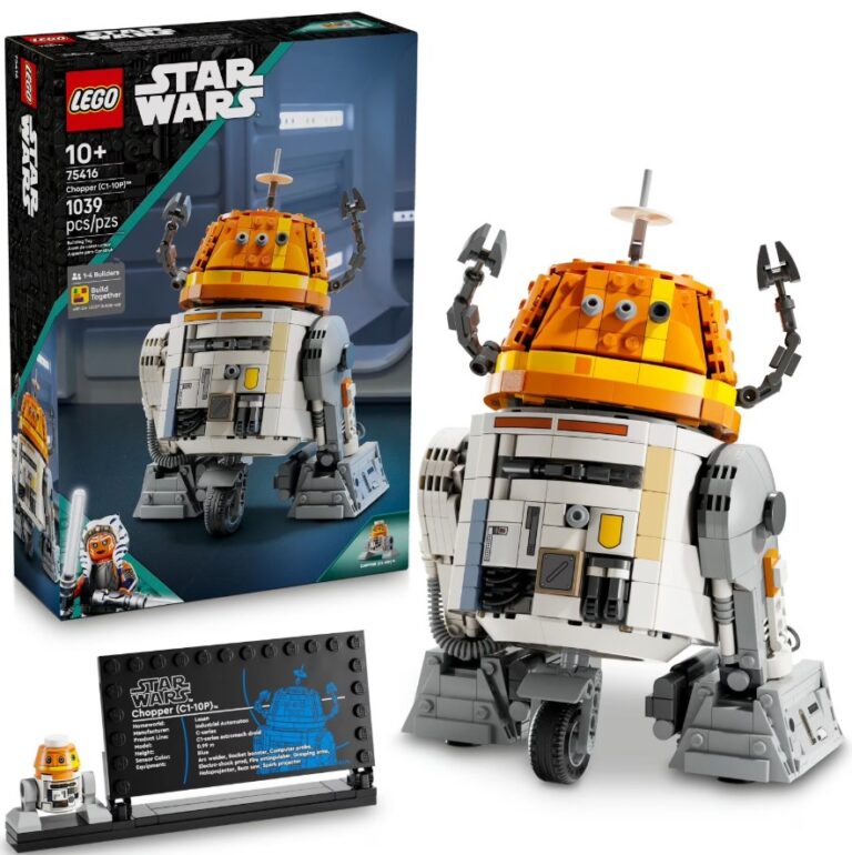 LEGO Star Wars: Ahsoka Chopper (C1-10P) Astromech Droid Set (75416) $79.99 15 lego