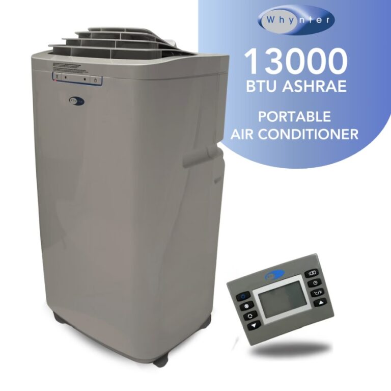 Whynter 13,000 BTU Dual Hose Portable Air Conditioner with Dehumidifier & Fan $200.99 13 Whynter