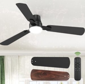 SZRSTH 42" 6 Speed Remote Control Modern Ceiling Fans w/ Light $56.33 11 SZRSTH