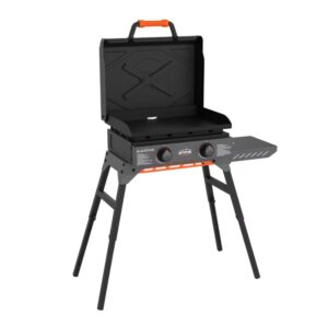 Blackstone Adventure Ready 22" 2-Burner Outdoor Griddle with Hood and Stand $187 3 Blackstone