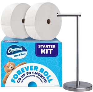 Charmin Ultra Soft Toilet Paper Forever Roll Starter Kit $19.99 19 Charmin