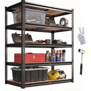 UBERLYFE 72"H 5-Tier Heavy Duty Garage Shelving $47.99 19 UBERLYFE