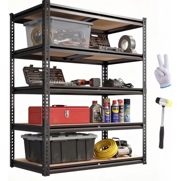 UBERLYFE 72"H 5-Tier Heavy Duty Garage Shelving $47.99 13 UBERLYFE