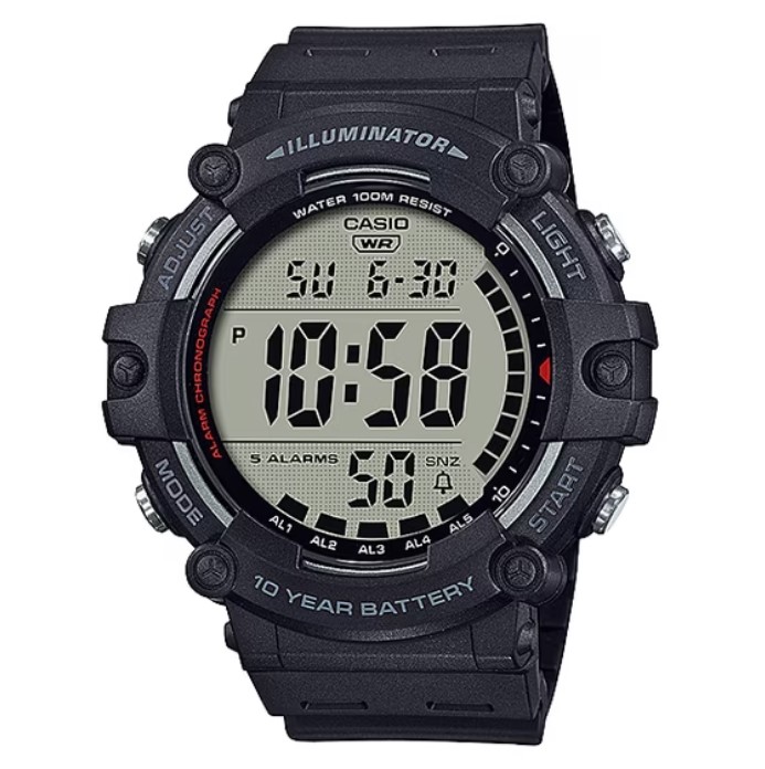 Casio Men's Digital Quartz 10-Year Battery Resin Watch $23.97 9 Casio