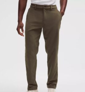 lululemon Men’s 32L Corduroy ABC Classic-Fit Trouser $59 13 lululemon