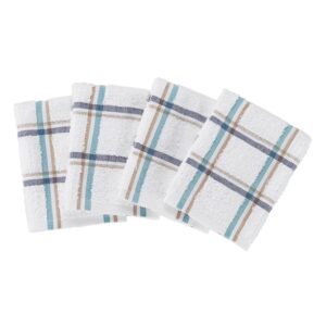 4-Pack Mainstays 12”x12” Woven Kitchen Dish Cloth Set $3.58 9 Mainstays