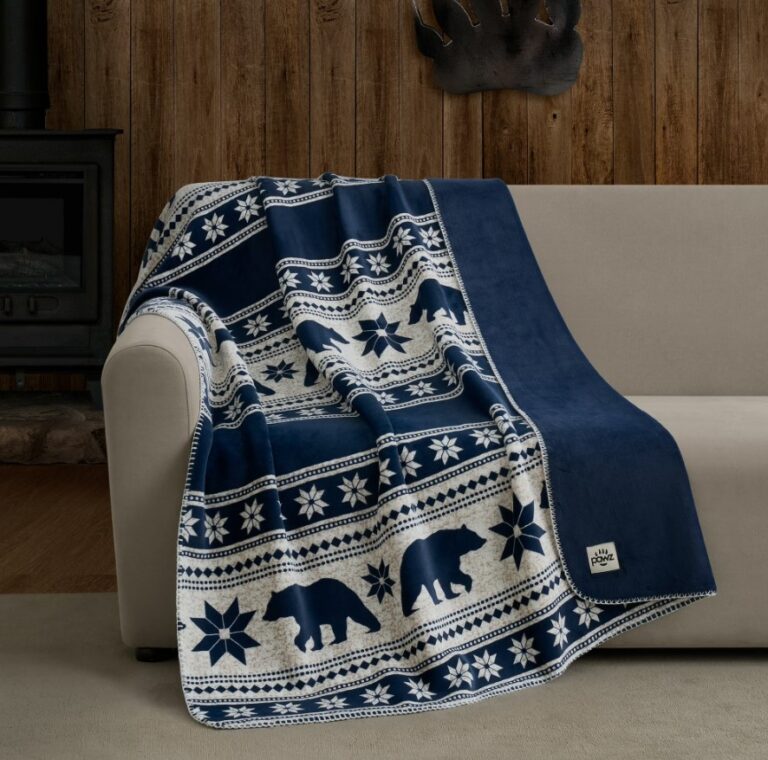 Pawz 50"x72" Plush Oversized Throw Blanket $5 15 Pawz