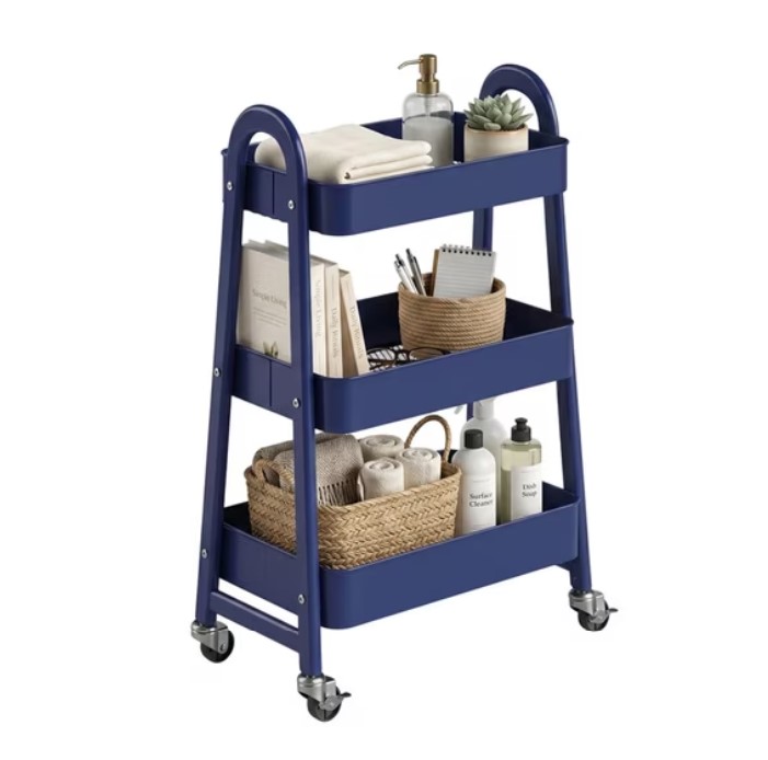 Gianna 3-Tier Utility Cart with Wheels $15.99 3 Gianna