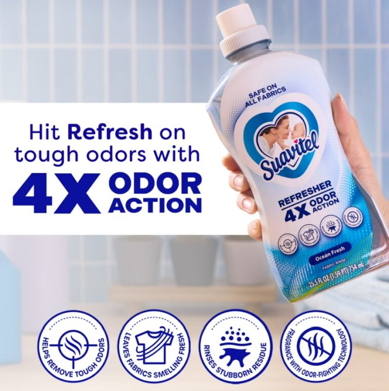 Suavitel 25.5oz Refresher Fabric Rinse + $3 Walmart Cash $4.47 11 Suavitel