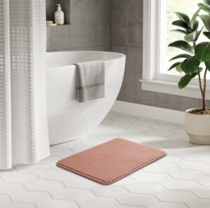 Mainstays 17" x 24" Performance Foam Bath Rug $5.49 7 Mainstays