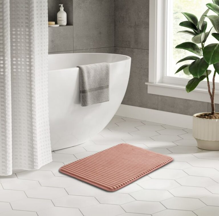 Mainstays 17" x 24" Performance Foam Bath Rug $5.49 11 Mainstays