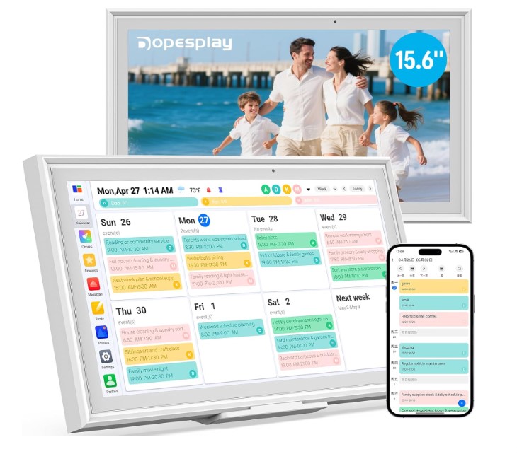 Dopesplay 15.6'' Digital Calendar Touchscreen $149.99 9 Dopesplay