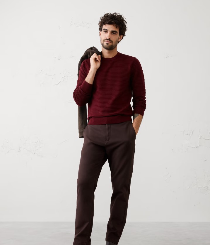 Banana Republic Factory Men’s Merino Wool Textured Sweater $14.48 15 Banana Republic Factory